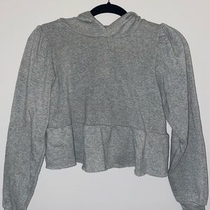UO cropped hoodie